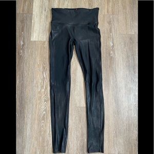 Spanx faux leather leggings